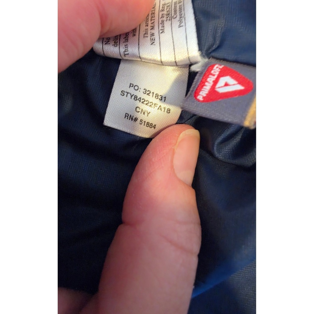 Patagonia Mens Nano Puff Hoody Blue Quilted Insulated Jacket XS Packable READ - Picture 7 of 11